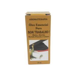 Óleo Essencial Bom Trabalho 10ml Segredo da Planta