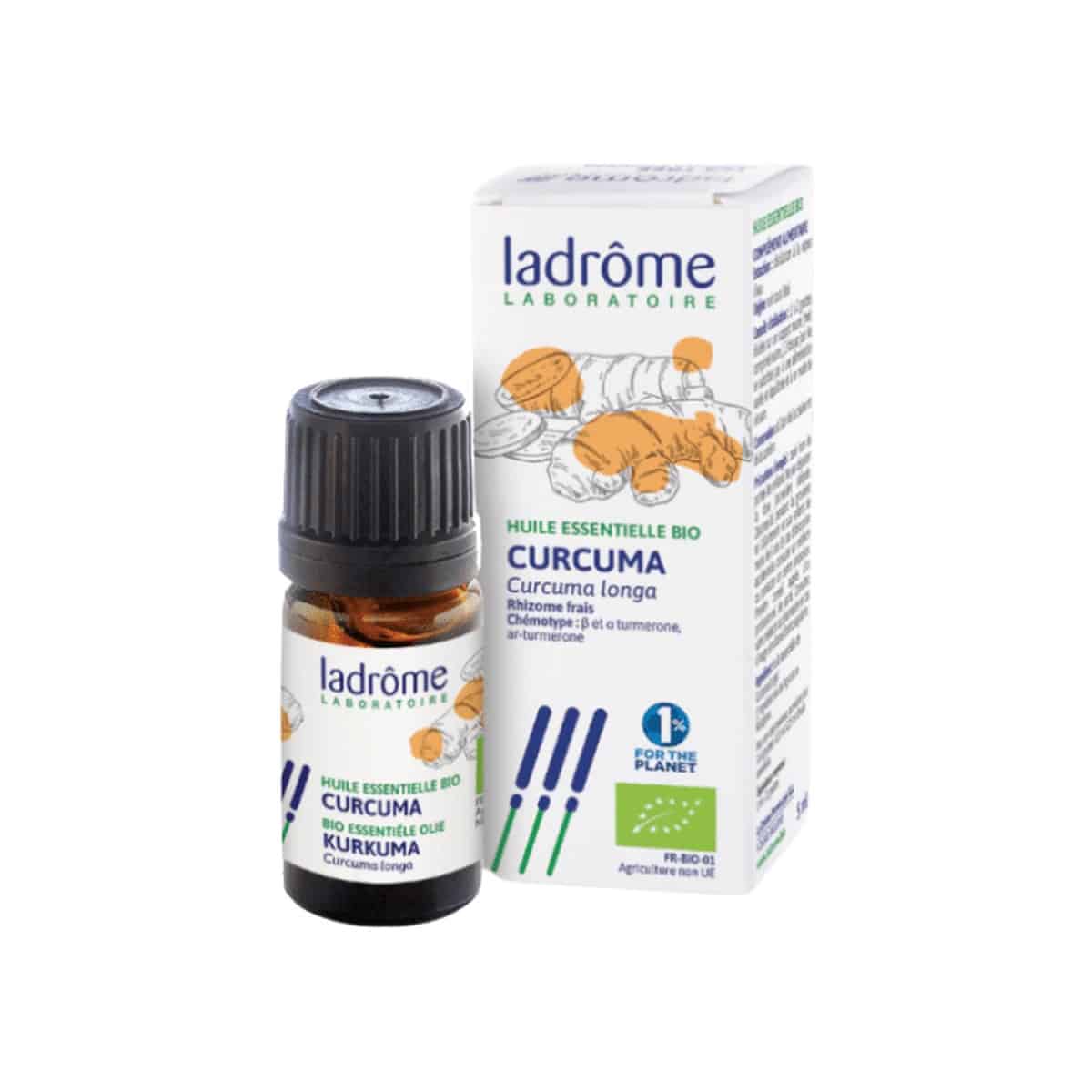 Óleo Essencial de Cúrcuma Bio 5ml Ladrôme
