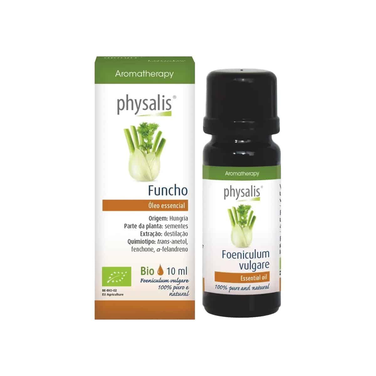 Óleo Essencial de Funcho Bio 10ml Physalis