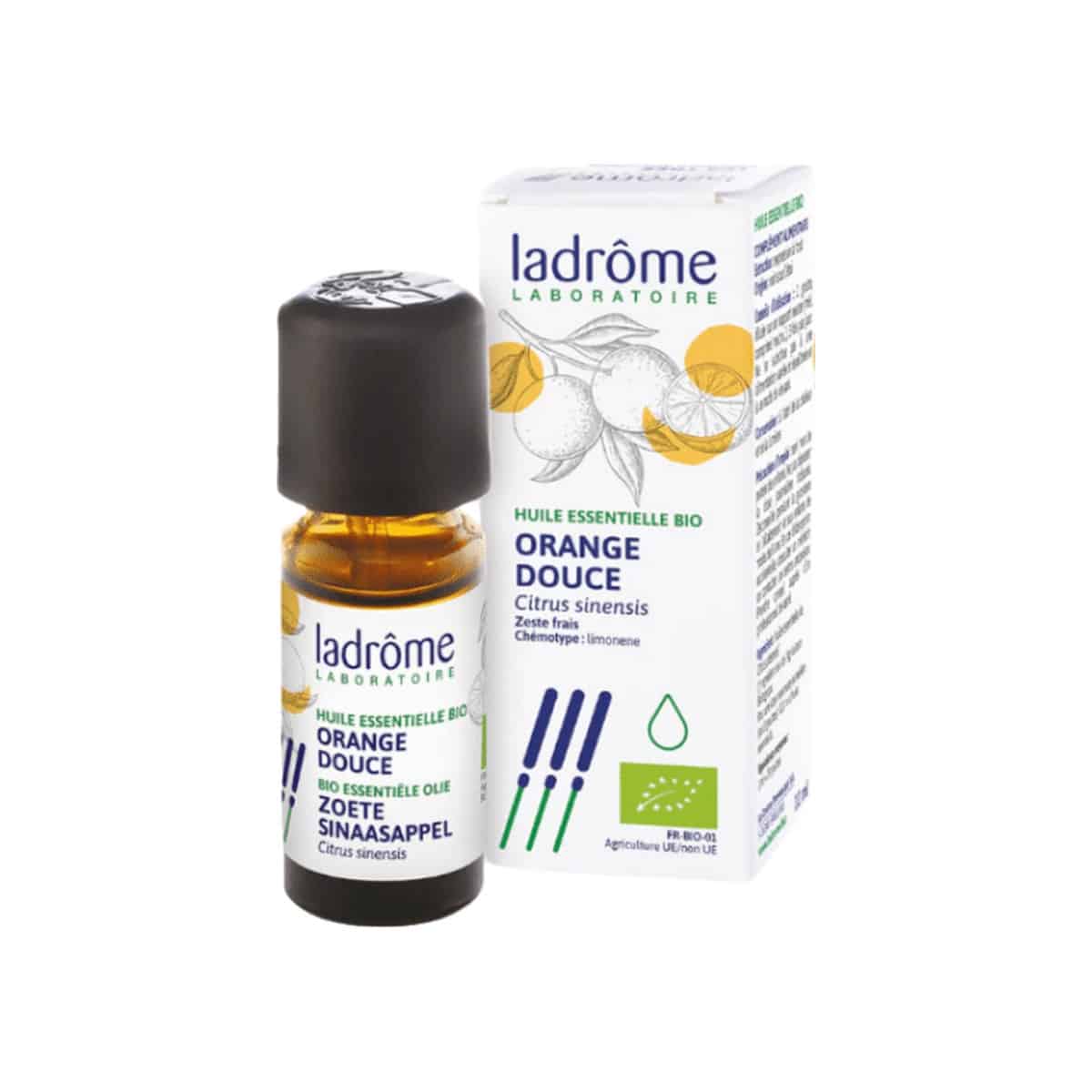 Óleo Essencial de Laranja Doce Bio 10ml Ladrôme