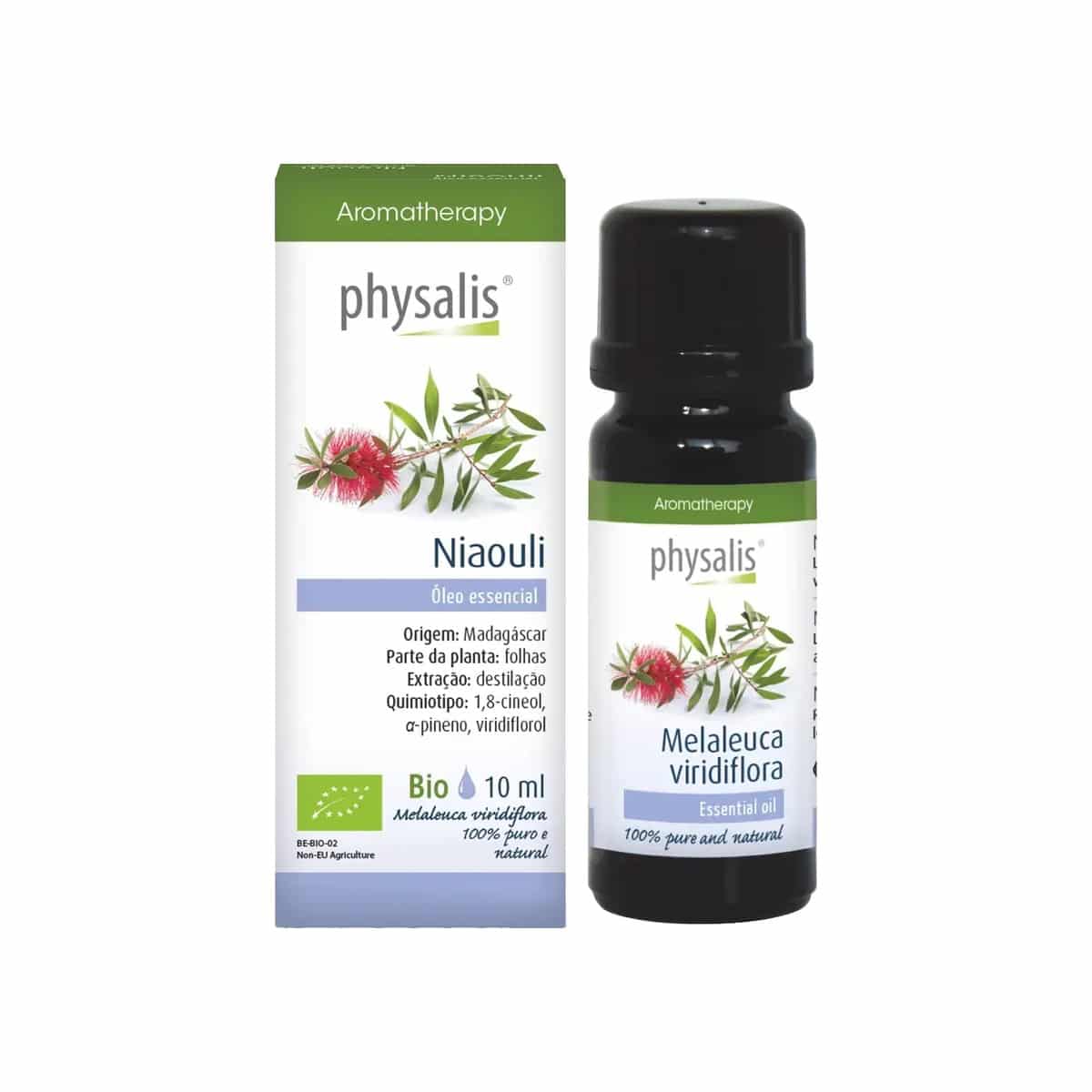 Óleo Essencial de Niaouli Bio 10ml Physalis