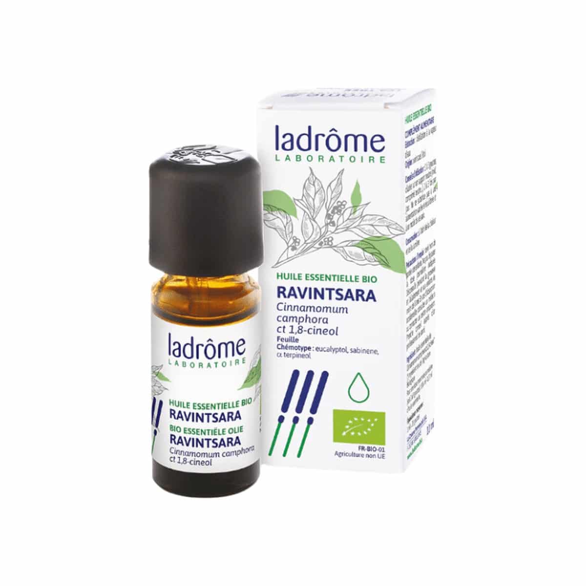 Óleo Essencial de Ravintsara Bio 10ml Ladrôme
