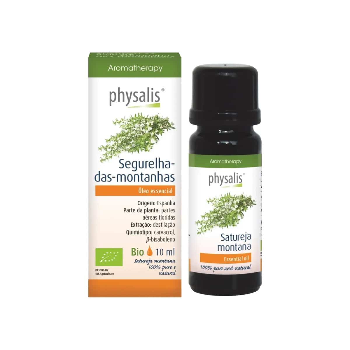 Óleo Essencial de Segurelha das Montanhas Bio 10ml Physalis