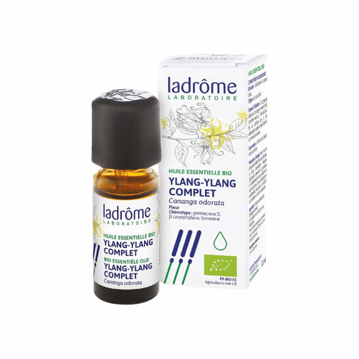 Óleo Essencial de Ylang-Ylang Completo Bio 10ml Ladrôme