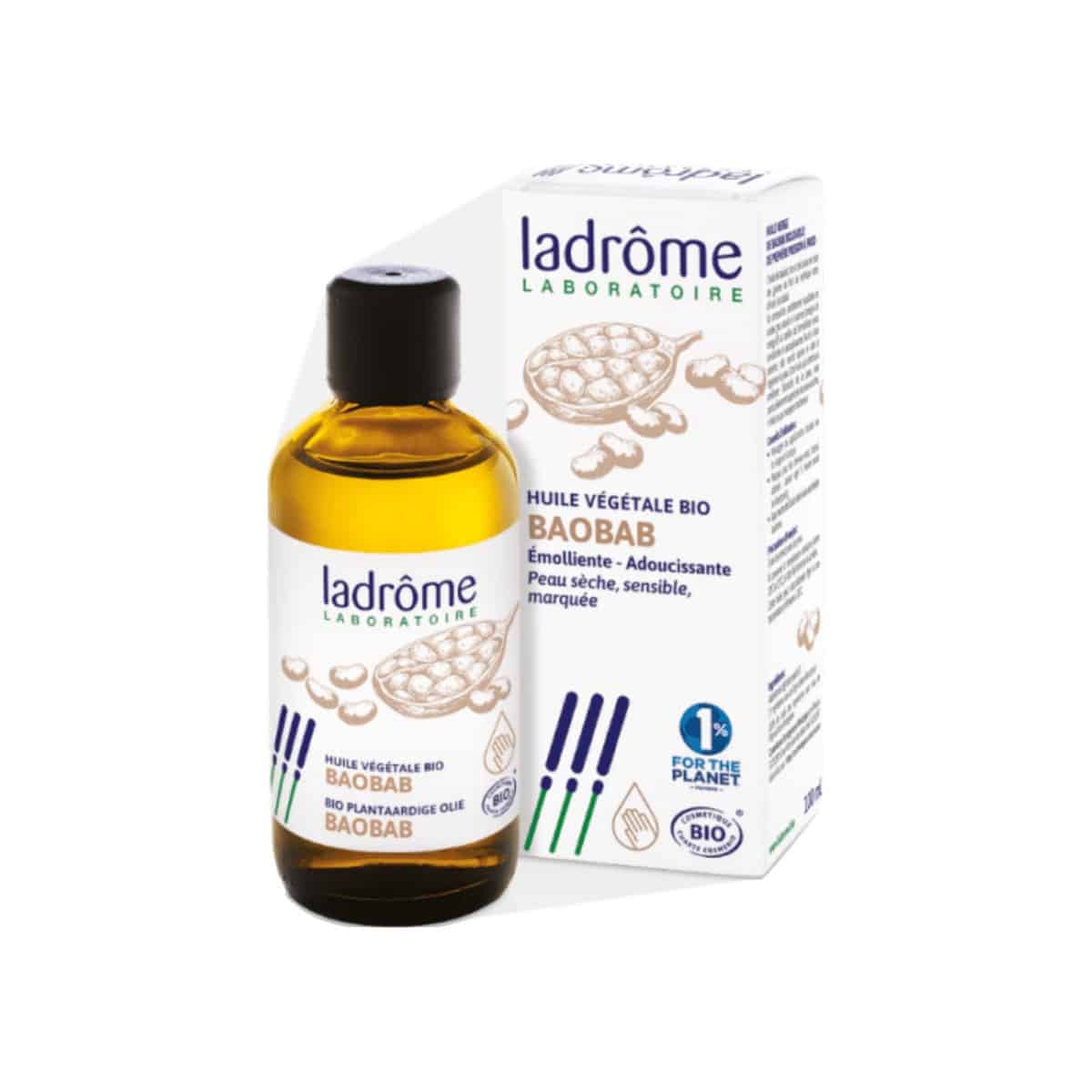 Óleo Vegetal de Baobá Bio 100ml Ladrôme