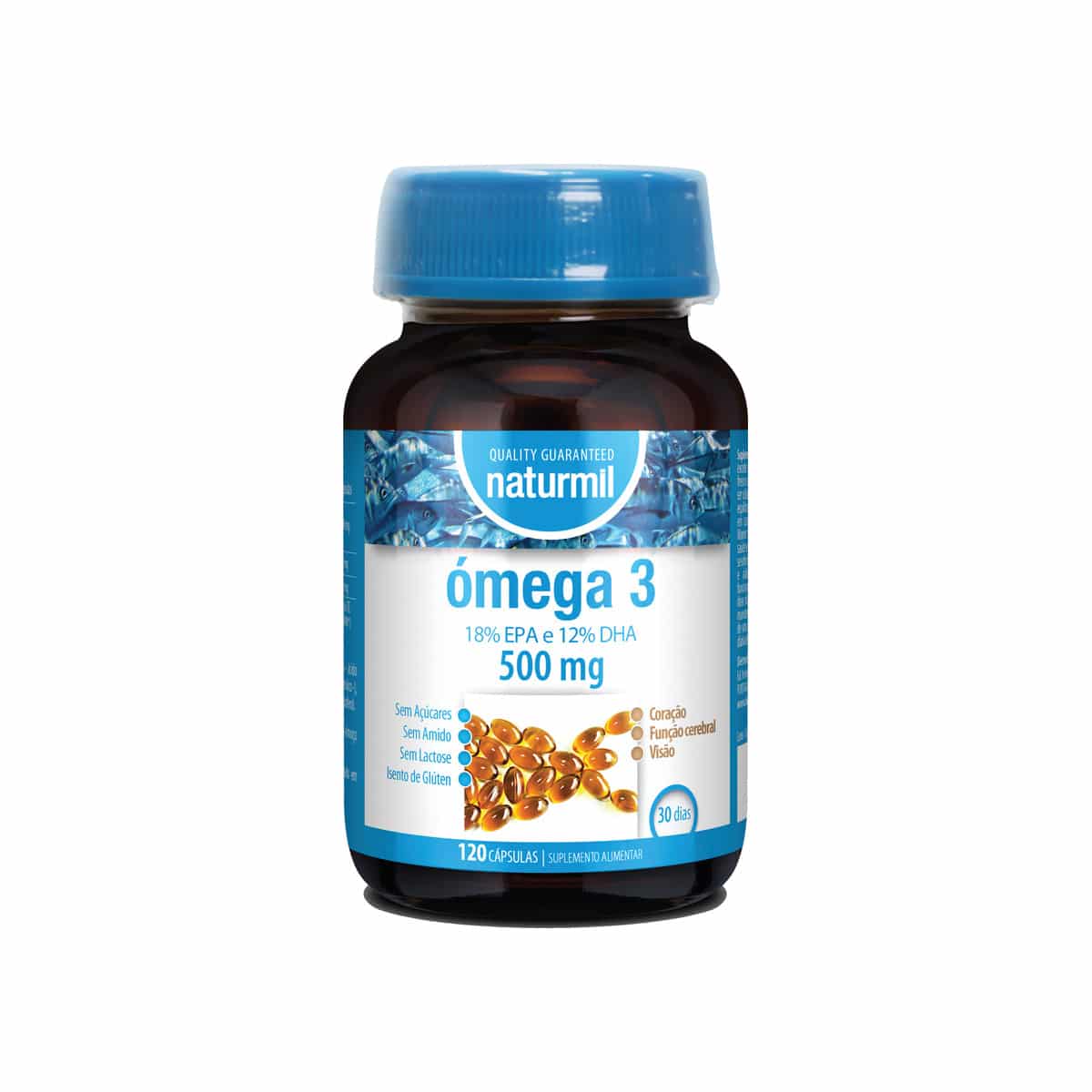 Ómega 3 500mg 120 cápsulas Naturmil