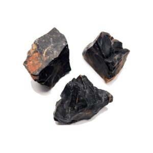 Ónix Negro Bruto (Tamanho Grande)