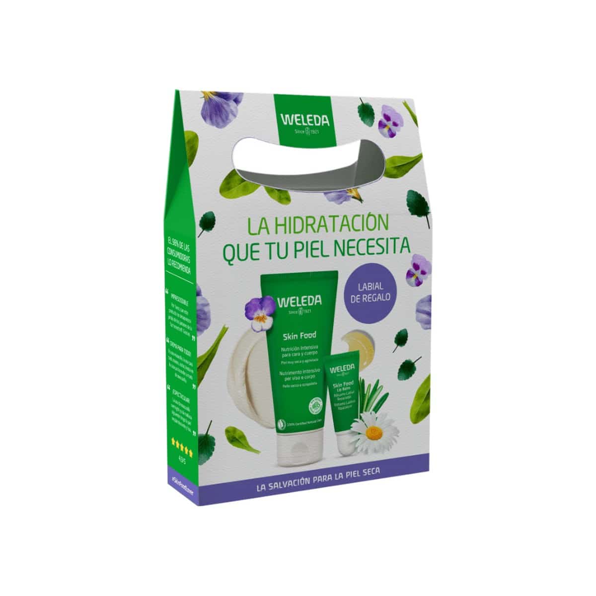Pack Skin Food Original 75ml + Oferta Lip Balm Weleda