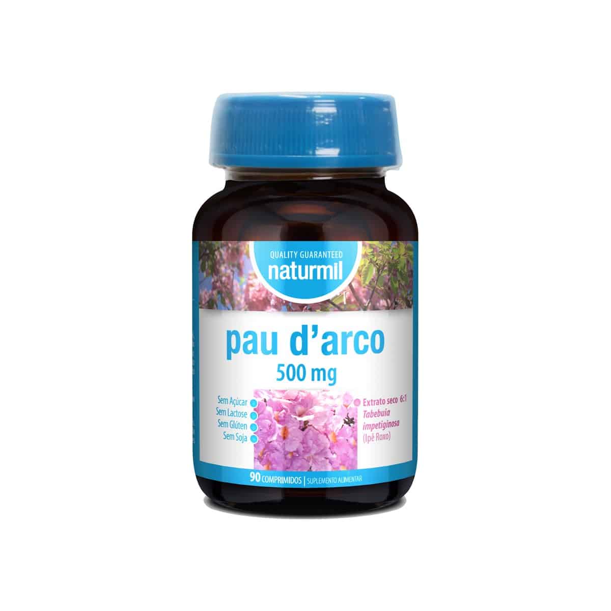 Pau d'Arco 500mg 90 comprimidos Naturmil