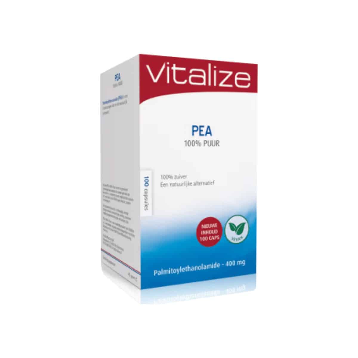 PEA 100% Pura 100 cápsulas Vitalize