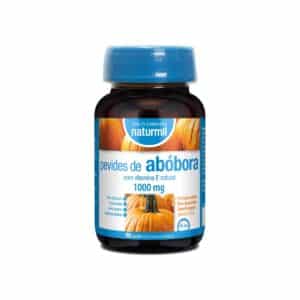 Pevides de Abóbora 1000mg 90 cápsulas Naturmil
