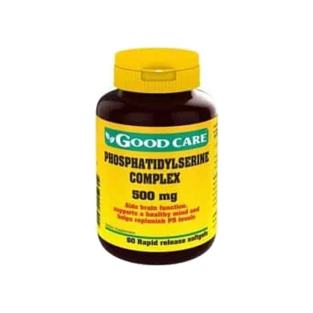Phosphatidylserine 100mg 60 cápsulas Good Care