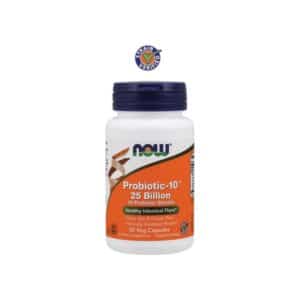 Probiotic-10 25 Billion 50 cápsulas Now