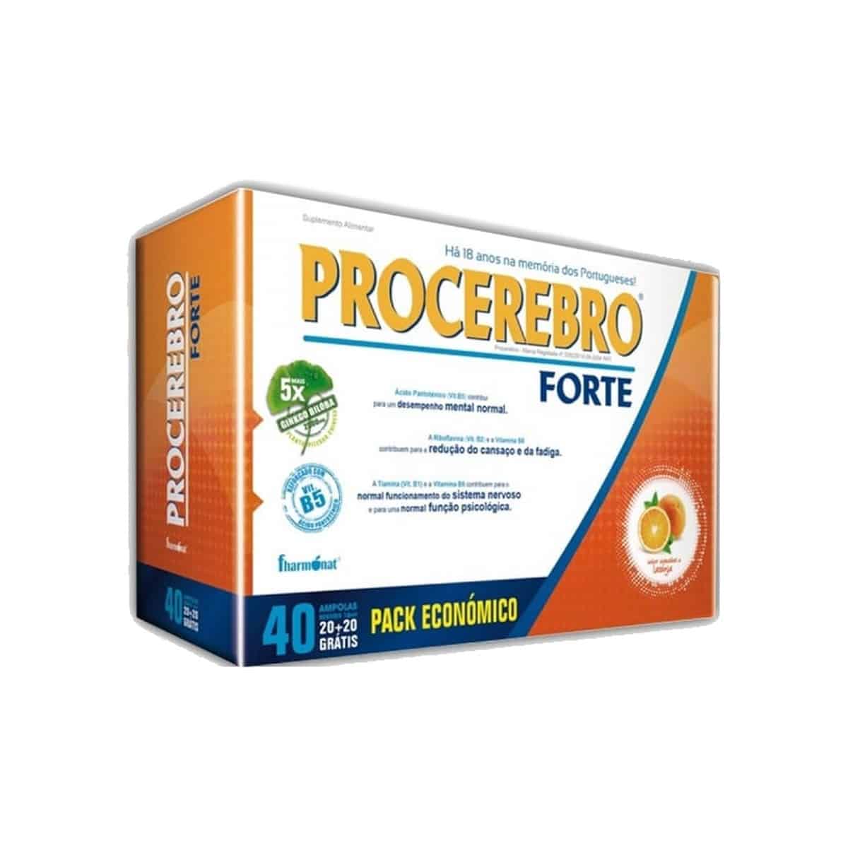 Procerebro 20+20 ampolas Fharmonat