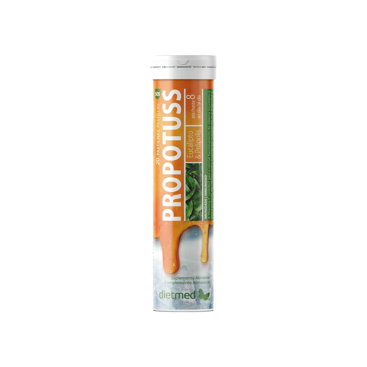 Propotuss 20 pastilhas Dietmed