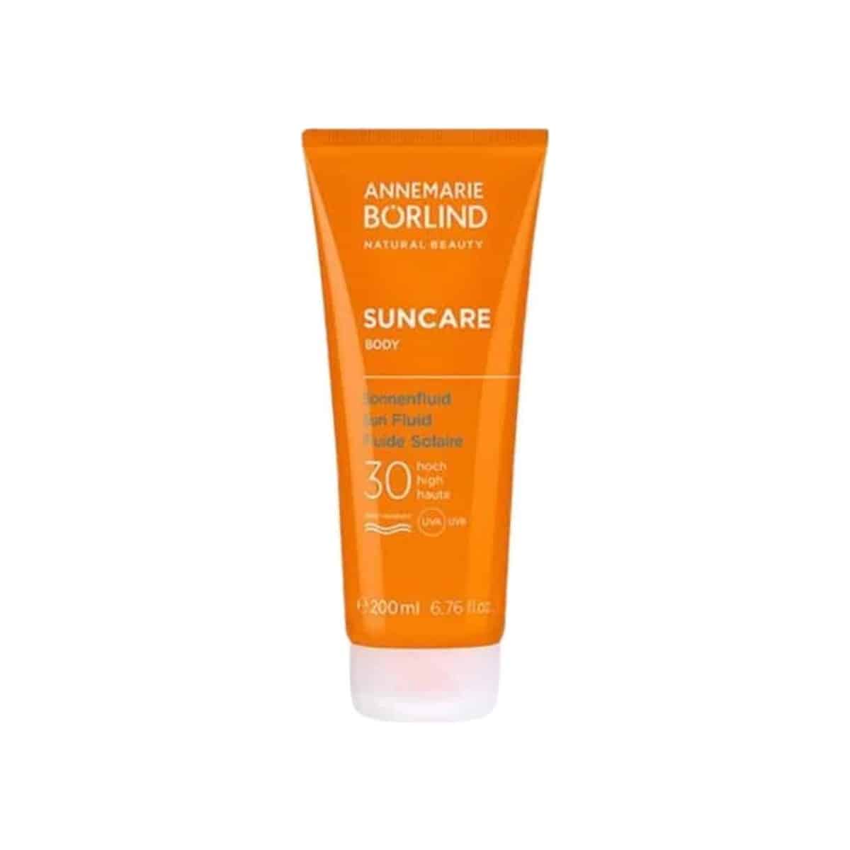 Protetor Solar Corpo FPS 30 200ml Annemarie Börlind