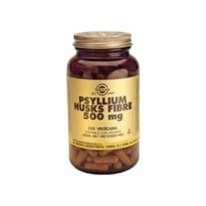 Psyllium Husks Fibre 500mg 200 cápsulas vegetais Solgar