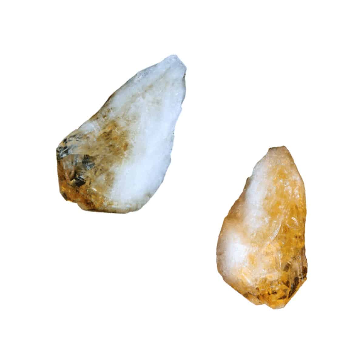 Quartzo Citrino Pontas (Tamanho Médio)