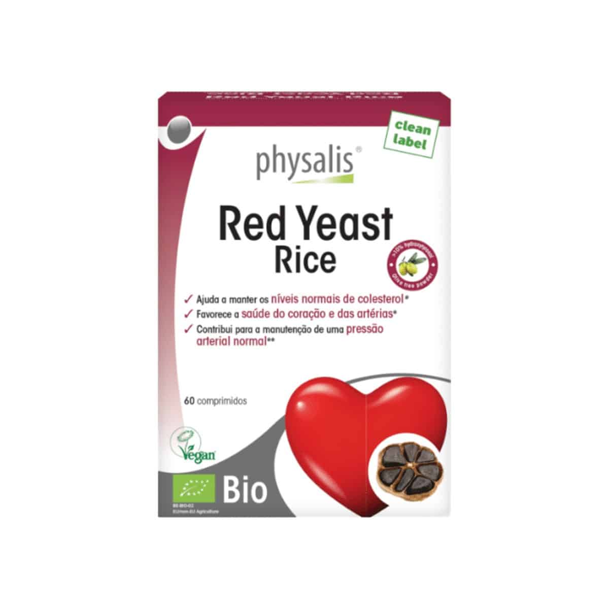Red Yeast Rice 60 comprimidos Physalis