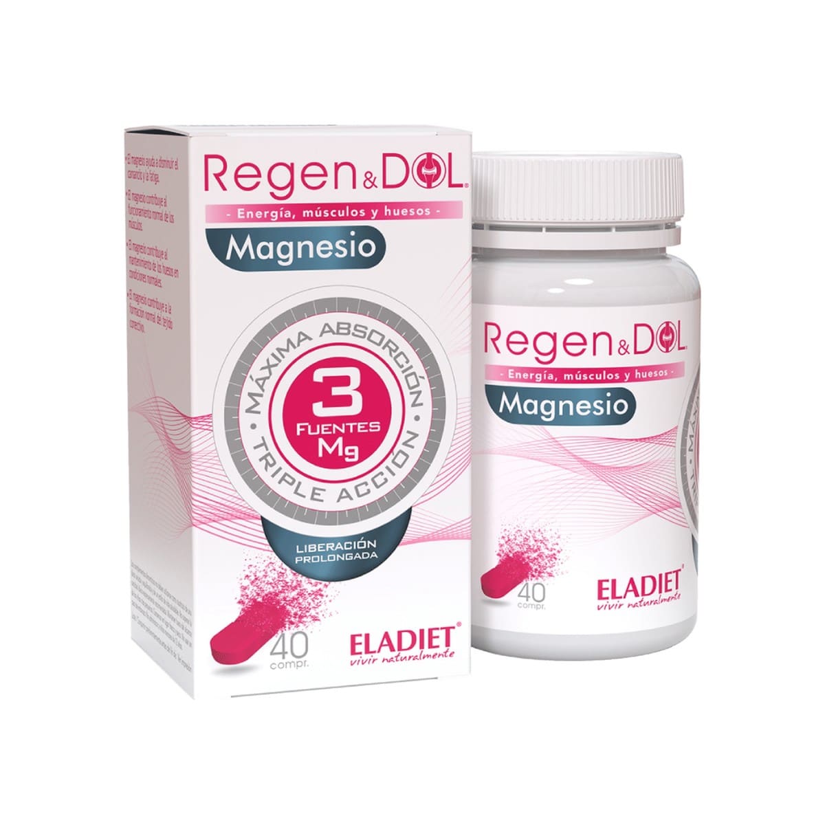 Regendol Magnésio 40 comprimidos Eladiet