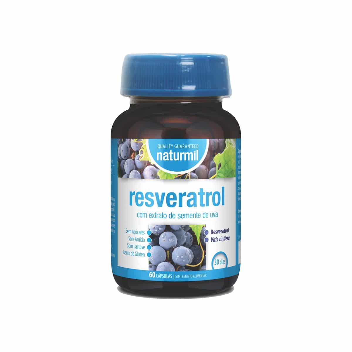 Resveratrol 60 cápsulas Naturmil