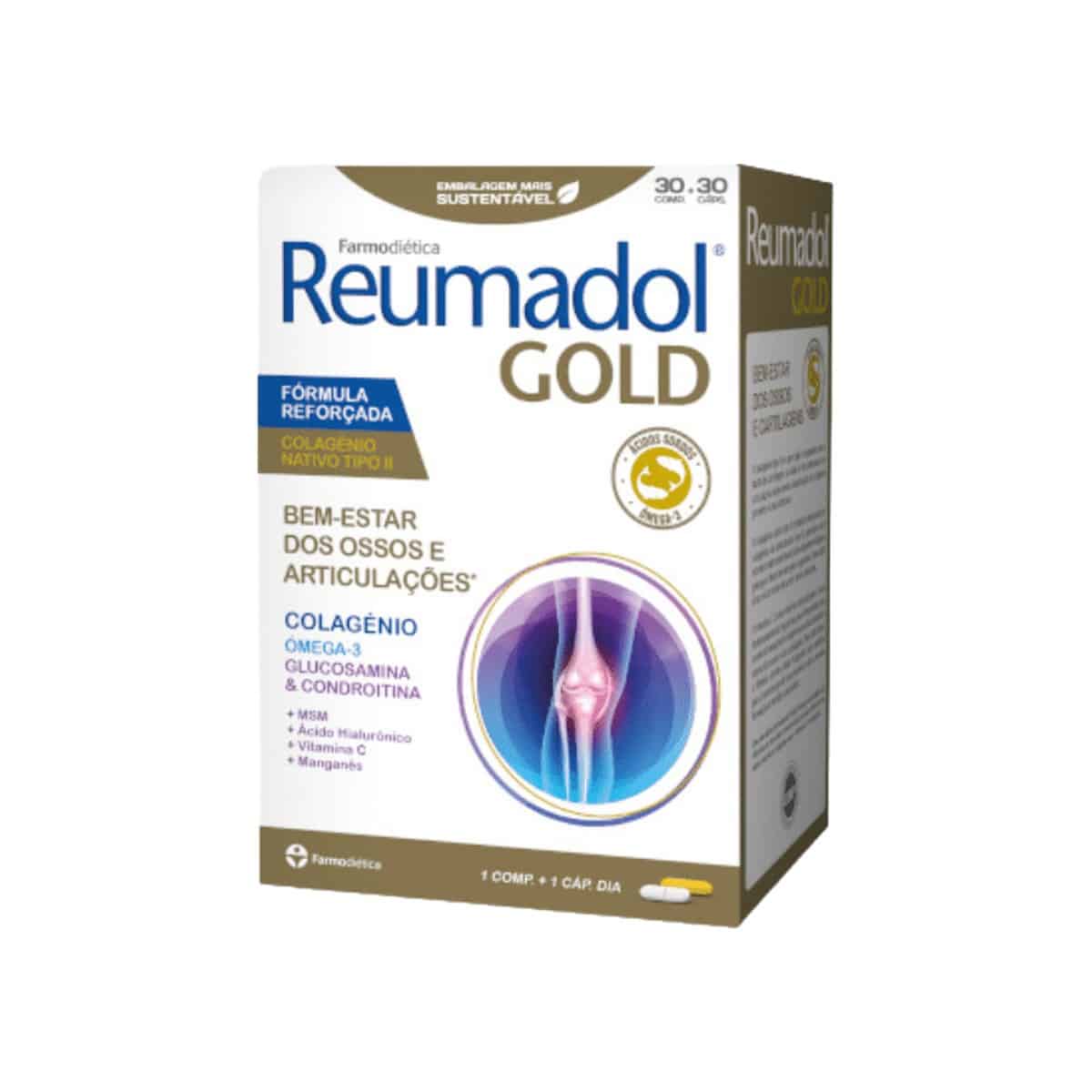 Reumadol Gold 30 comprimidos + 30 cápsulas Farmodiética