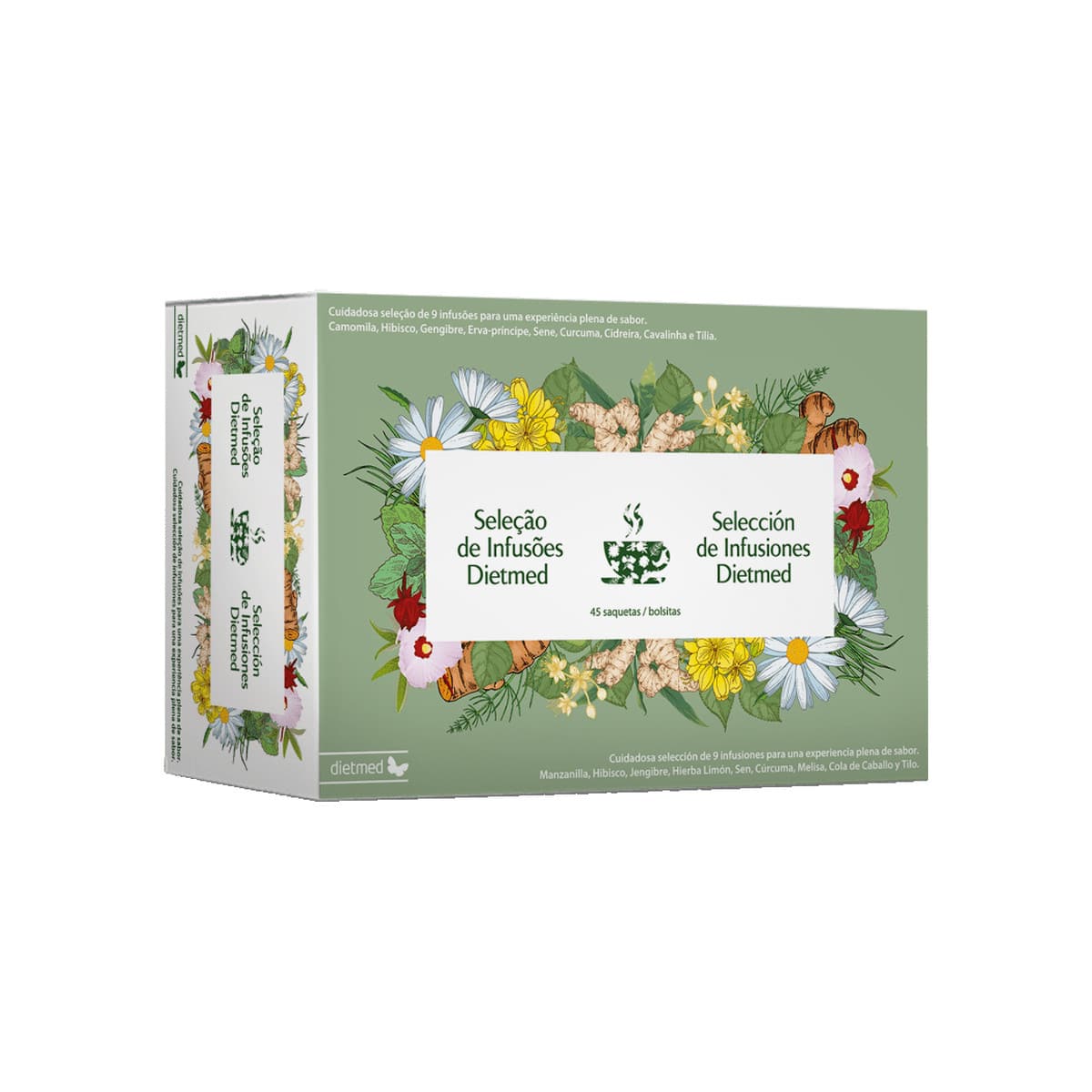 Seleção de Infusões 45 saquetas Dietmed