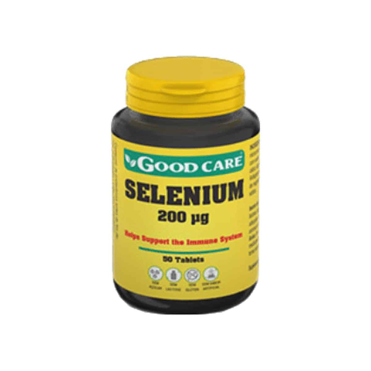 selenio-200mcg-50comprimidos-goodcare.jpg Selénio 200µg 50 comprimidos Good Care