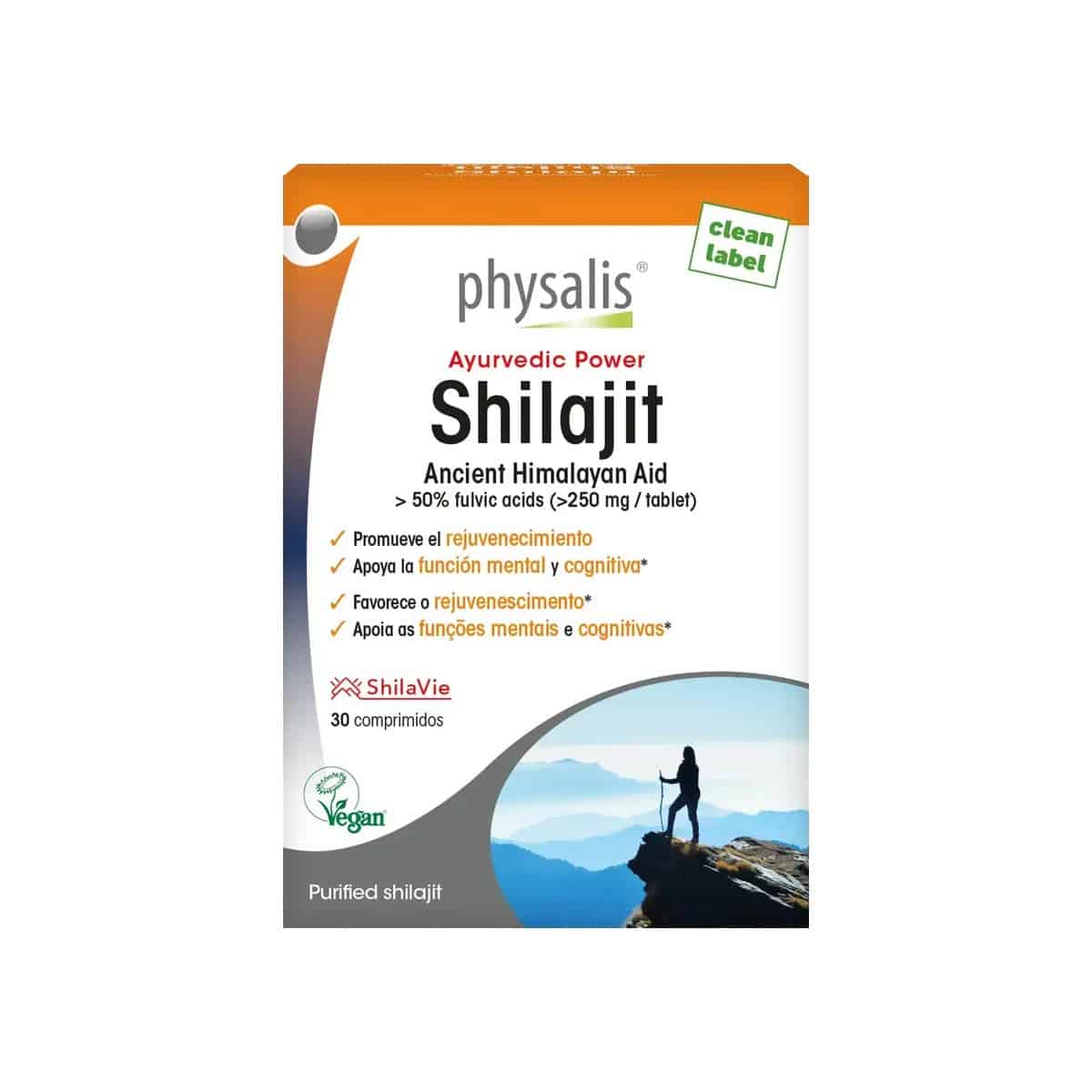 Shilajit 30 comprimidos Physalis