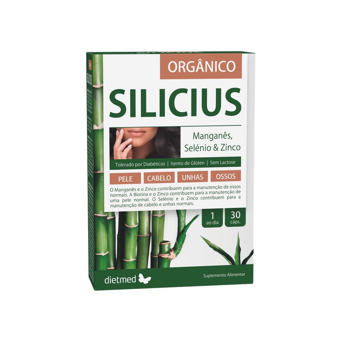 Silicius Orgânico 30 cápsulas Dietmed