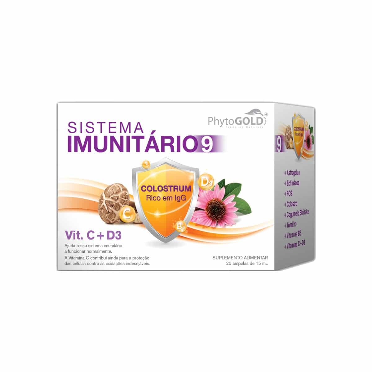 Sistema Imunitário 9 30 saquetas Phytogold