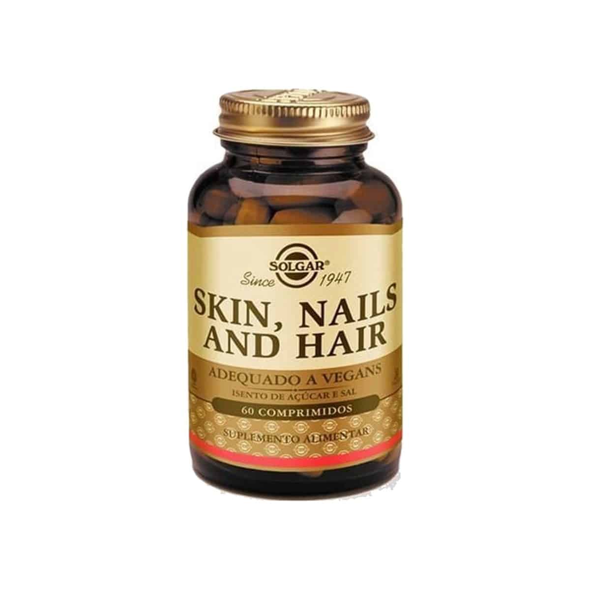 Skin, Nails and Hair 60 comprimidos Solgar
