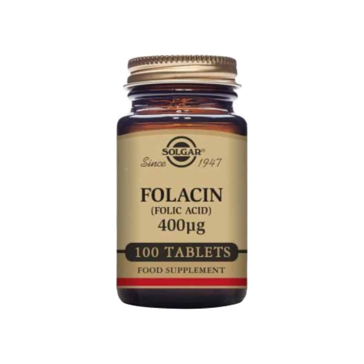 Folacin 100 comprimidos Solgar