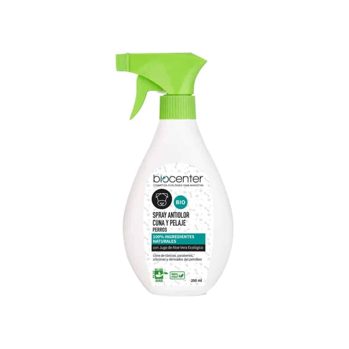 Spray Antiodor Pele e Cama de Cães 250ml Biocenter