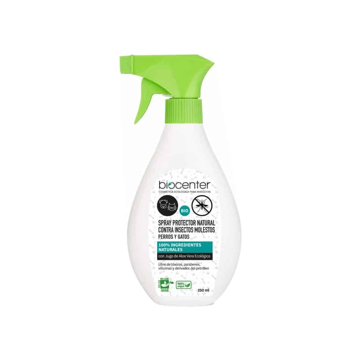 Spray Protetor Natural contra Insetos Cão e Gato 250ml Biocenter