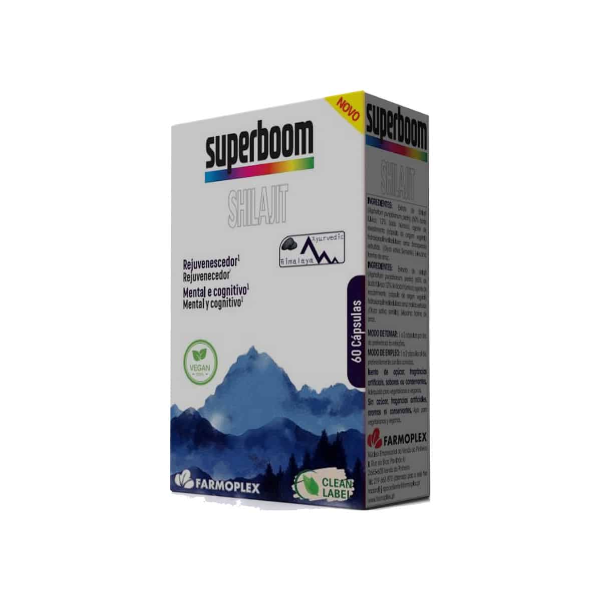 Superboom Shilajit 60 cápsulas Farmoplex