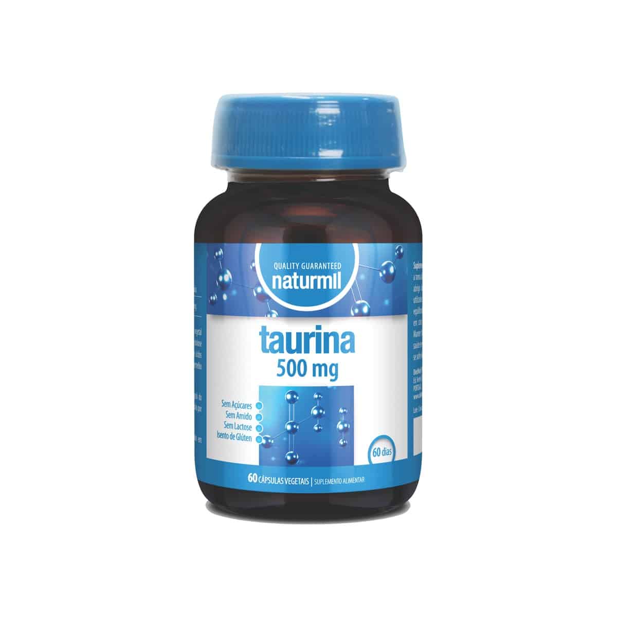 Taurina 500mg 60 cápsulas Dietmed
