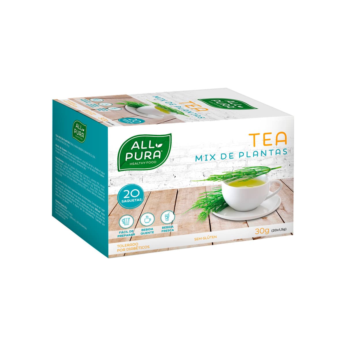 Tea Mix Plantas 20 saquetas AllPura Tea Mix Plantas 20 saquetas AllPura