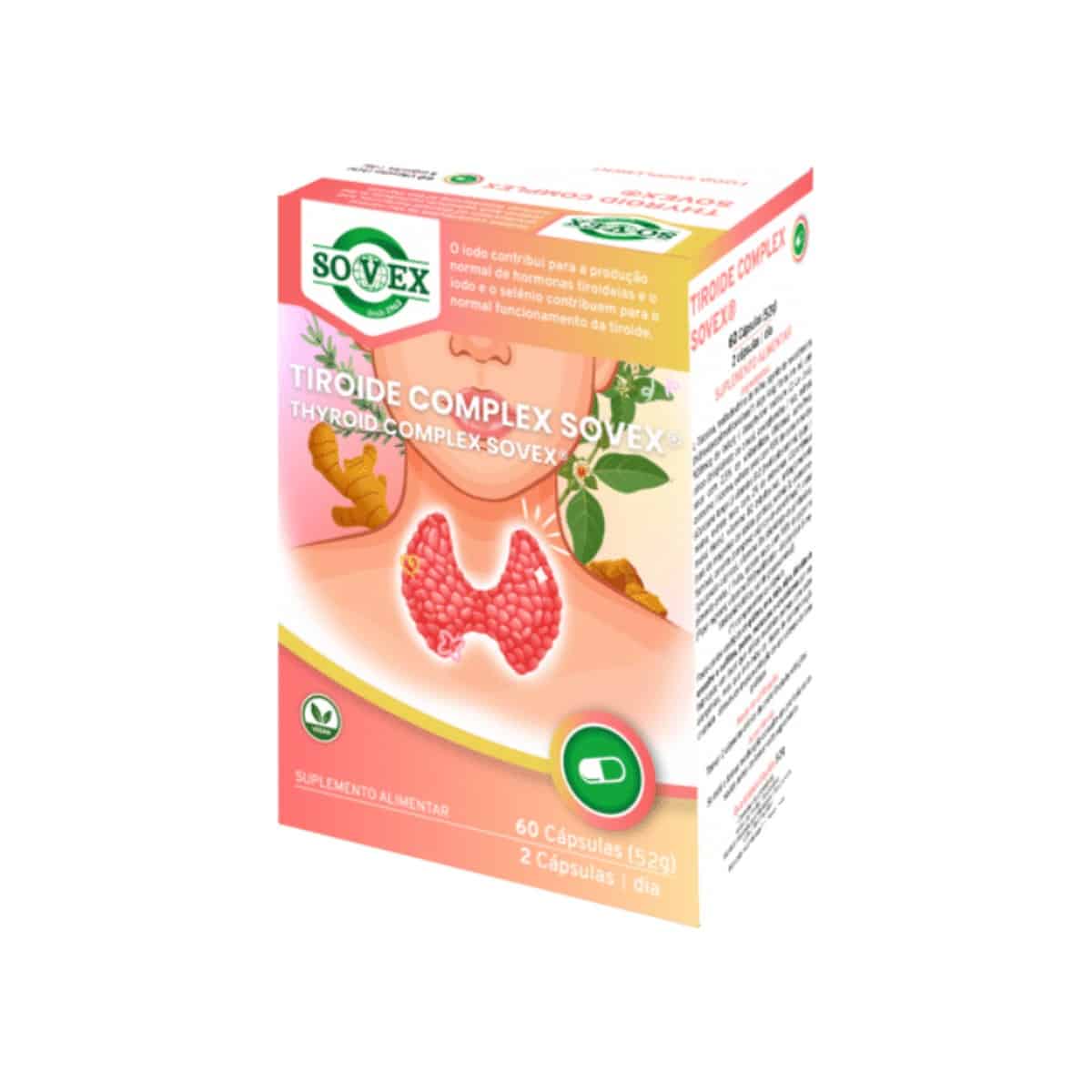 Tiroide Complex 60 cápsulas Sovex