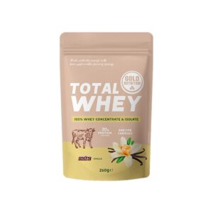 Total Whey Sabor Baunilha 260g Gold Nutrition