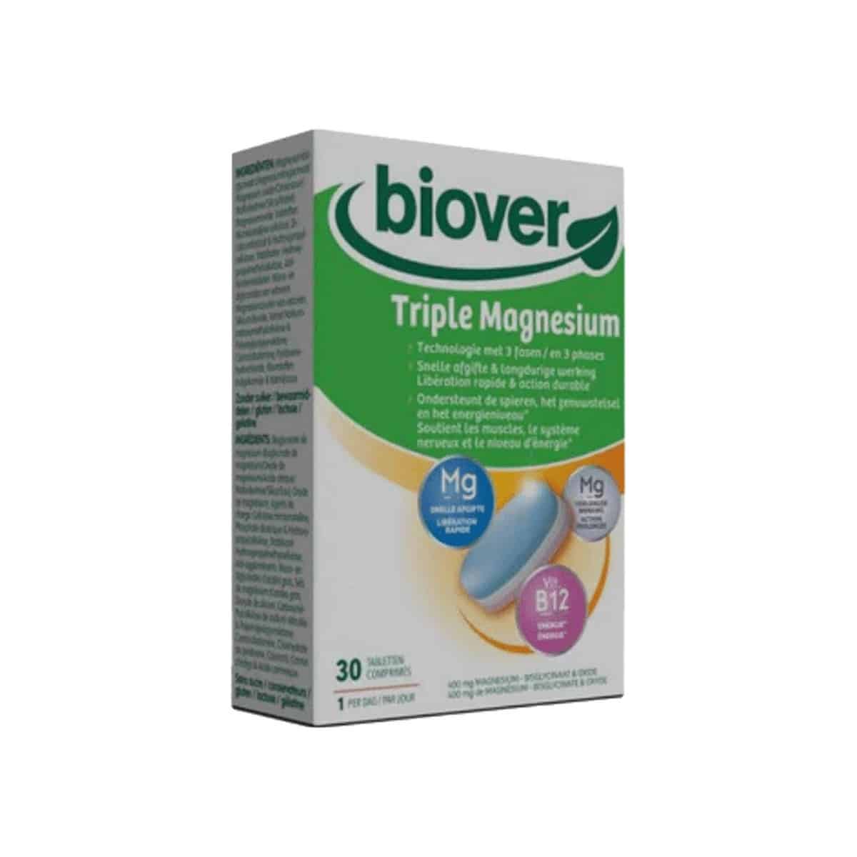 Triple Magnesium 30 comprimidos Biover