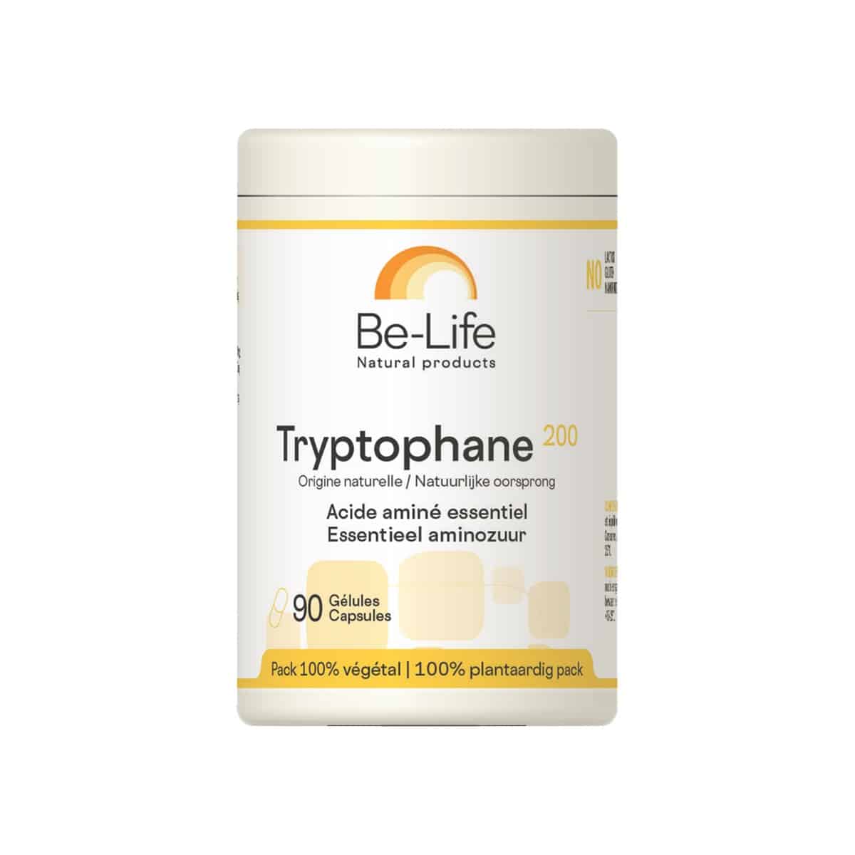 Tryptophane 200 90 cápsulas Be-Life