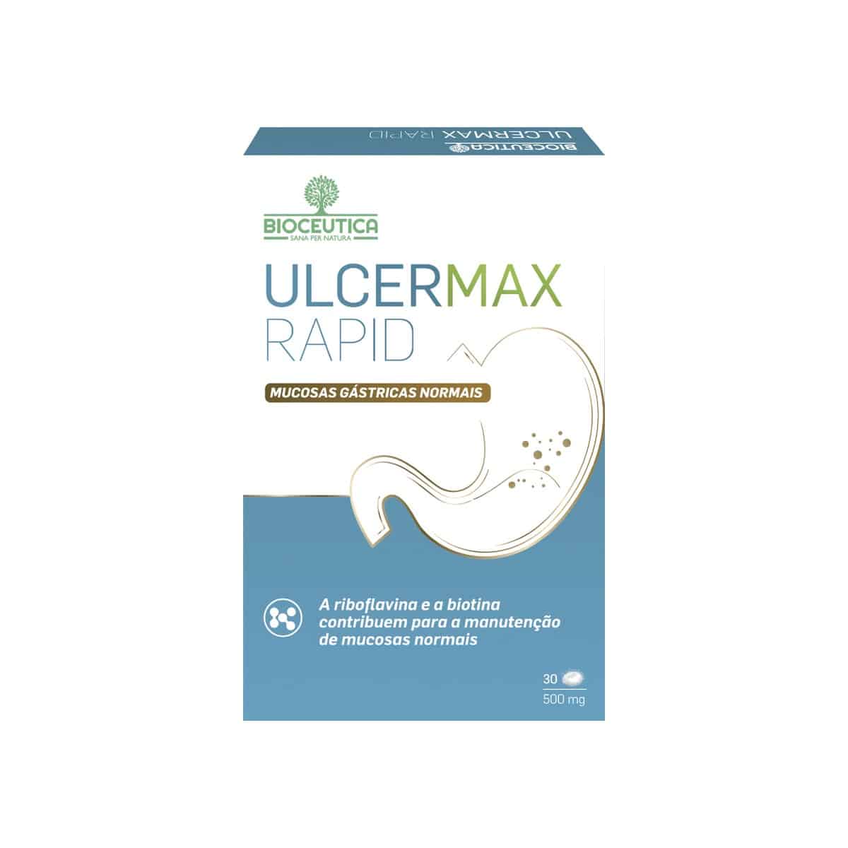 Ulcermax Rapid 30 comprimidos Bioceutica