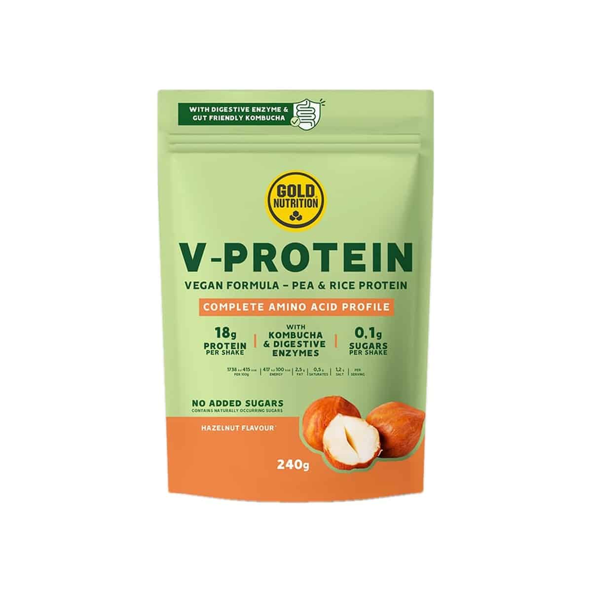 V-Protein Sabor Avelã 240g Gold Nutrition