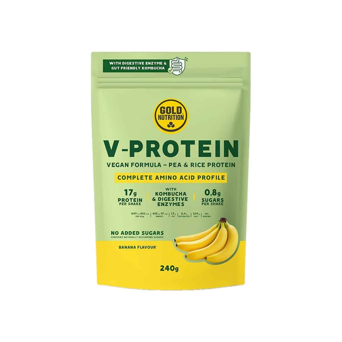 V-Protein Sabor Banana 240g Gold Nutrition