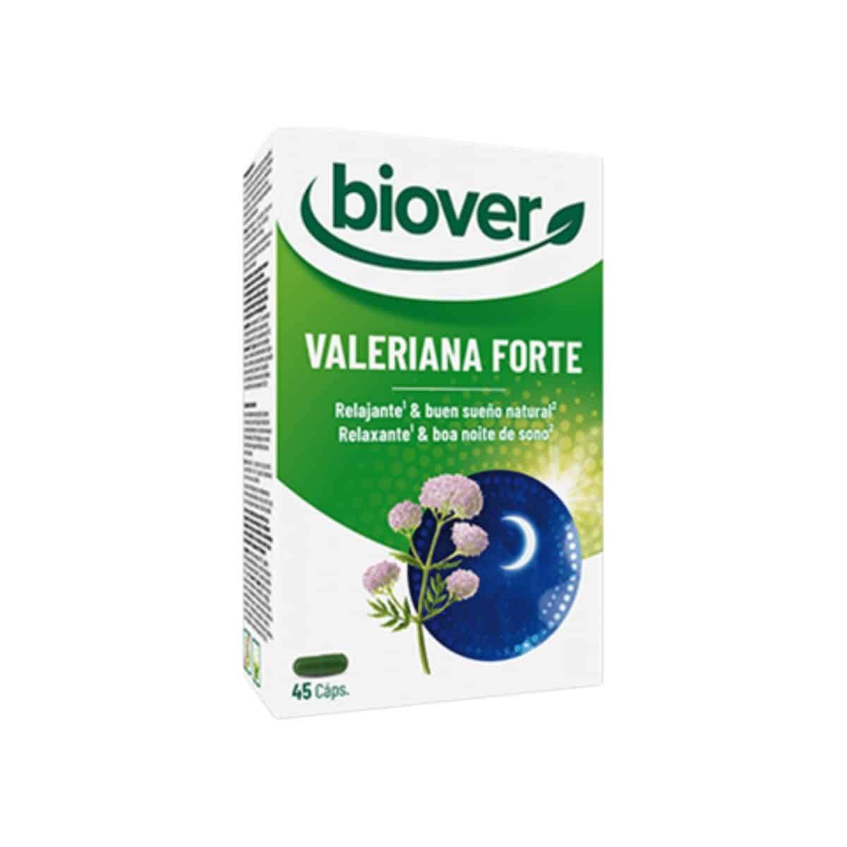 Valeriana Forte 45 cápsulas Biover