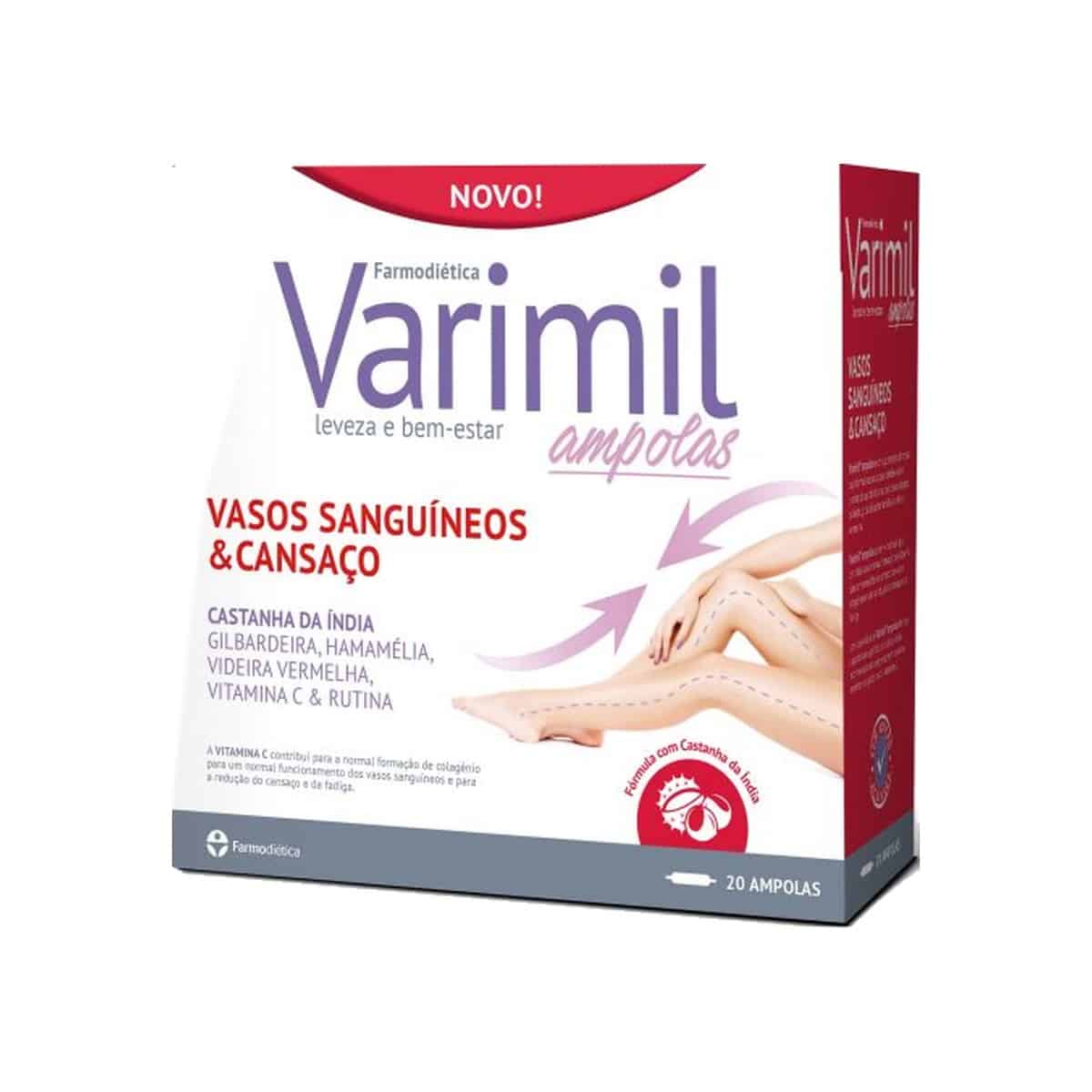 Varimil 20 ampolas Farmodiética