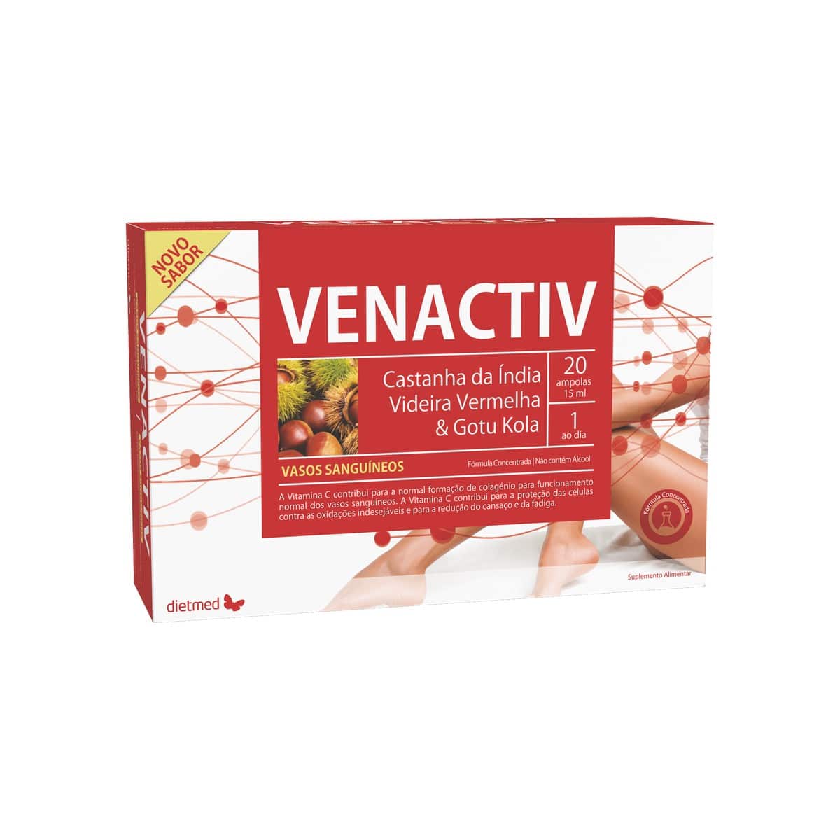 Venactiv 20 ampolas Dietmed