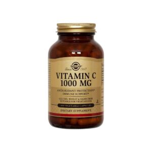 Vitamina C 1000mg 100 cápsulas Solgar
