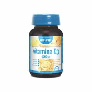 Vitamina D3 4000UI 60 cápsulas Naturmil